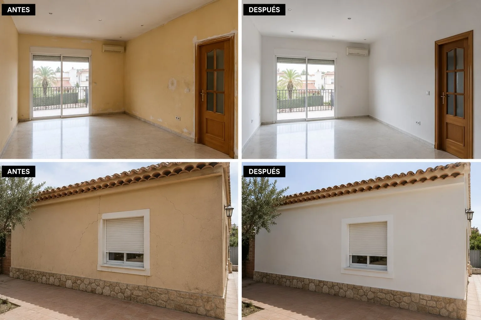 Pintura interior en Puerto de Sagunto
